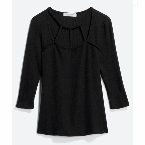 AMERICAN ABLE Junipero Cut Out Knit Top - Large - Picture 1 of 6